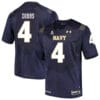 Navy Midshipmen #4 Ricky Dobbs NCAA College Football Jersey