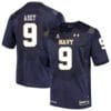 Navy Midshipmen #9 Zach Abey NCAA College Football Jersey Stitched