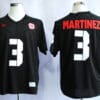 Nebraska Huskers #3 Taylor Martinez College Football Jersey Black With Name
