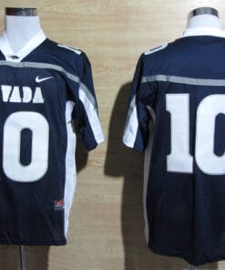 Nevada Wolf Pack #10 Colin Kaepernick College Football Jersey Blue