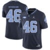 North Carolina Tar Heels #46 Bill Sutherland Football Jersey Black
