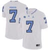 North Carolina Tar Heels #7 Austin Proehl NCAA Football Jersey White