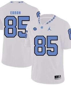 North Carolina Tar Heels #85 Eric Ebron NCAA Football Jersey White