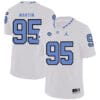 North Carolina Tar Heels #95 Kareem Martin NCAA Football Jersey White
