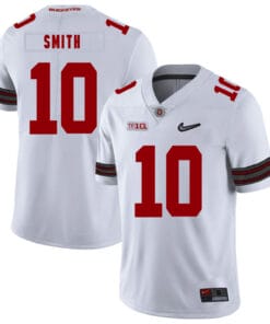 Ohio State Buckeyes #10 Troy Smith Football Jersey Diomand White