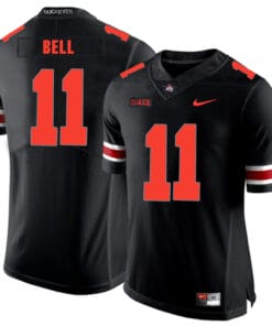 Ohio State Buckeyes #11 Vonn Bell Football Jersey Black Shadow