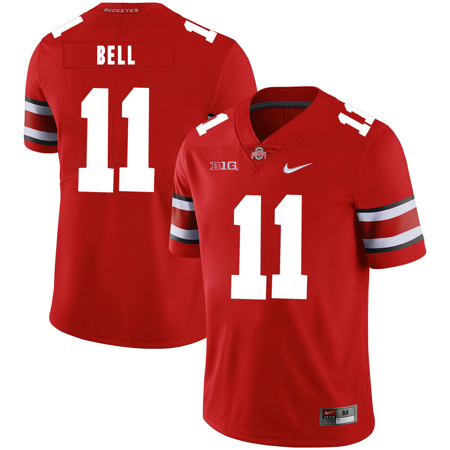 Ohio State Buckeyes #11 Vonn Bell Football Jersey Red