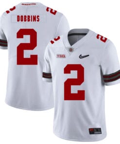 Ohio State Buckeyes #2 J.K Dobbins Football Jersey Diamond White