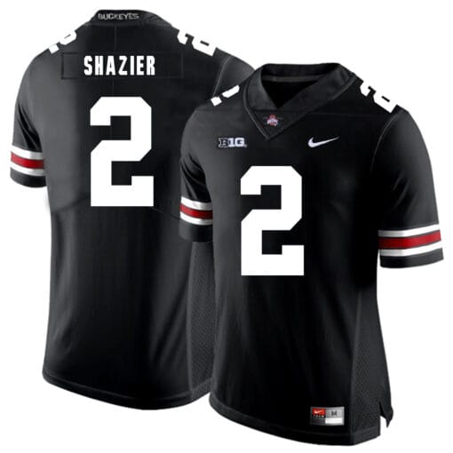 Ohio State Buckeyes #2 Ryan Shazier Football Jersey Black