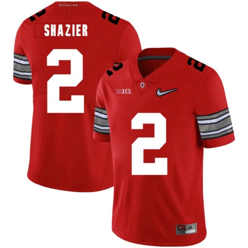 Ohio State Buckeyes #2 Ryan Shazier Football Jersey Diamond Red