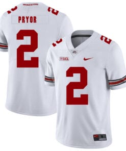 Ohio State Buckeyes #2 Terrelle Pryor Football Jersey White