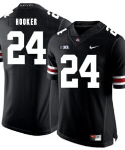 Ohio State Buckeyes #24 Malik Hooker Football Jersey Black