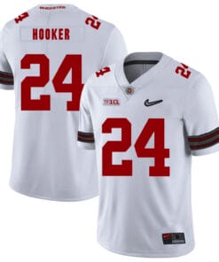 Ohio State Buckeyes #24 Malik Hooker Football Jersey Diamond White