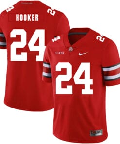 Ohio State Buckeyes #24 Malik Hooker Football Jersey Red