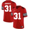 Ohio State Buckeyes #31 Vic Janowicz Football Jersey Diamond Red