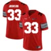 Ohio State Buckeyes #33 Pete Johnson Football Jersey Diamond Red