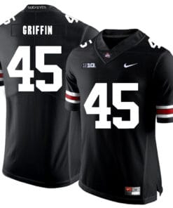 Ohio State Buckeyes #45 Archie Griffin Football Jersey Black
