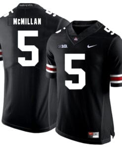 Ohio State Buckeyes #5 Raekwon McMillan Football Jersey Black