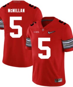 Ohio State Buckeyes #5 Raekwon McMillan Football Jersey Diamond Red