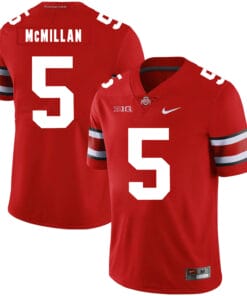 Ohio State Buckeyes #5 Raekwon McMillan Football Jersey Red