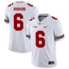 Ohio State Buckeyes #6 Sam Hubbard Football Jersey White