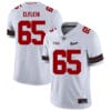 Ohio State Buckeyes #65 Pat Elflein Football Jersey Diamond White
