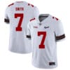 Ohio State Buckeyes #7 Rod Smith College Football Jersey Diamond White