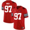 Ohio State Buckeyes #97 Joey Bosa Football Jersey Diamond Red
