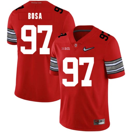 Ohio State Buckeyes #97 Joey Bosa Football Jersey Diamond Red