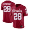 Oklahoma Sooners #28 Adrian Peterson Football Jersey Red