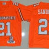 Oklahoma State Cowboys #21 Barry Sanders Football Jersey Orange and White