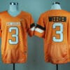 Oklahoma State Cowboys #3 Brandon Weeden NCAA Football Jersey Orange