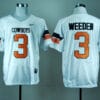 Oklahoma State Cowboys #3 Brandon Weeden NCAA Football Jersey White