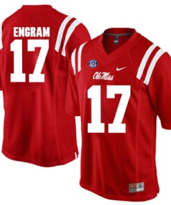 Ole Miss Rebels #17 Evan Engram NCAA College Football Jersey Red