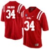 Ole Miss Rebels # 34 Brandon Bolden NCAA Football Jersey