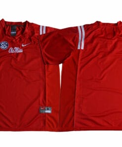 Ole Miss Rebels Blank Edition Red NCAA College Football Jersey Red