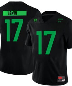 Oregon Ducks #17 Mike Irwin NCAA College Football Jersey Black