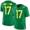 Oregon Ducks #17 Mike Irwin NCAA College Football Jersey Green
