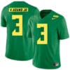 Oregon Ducks #3 Vernon Adams Jr NCAA College Football Jersey Green
