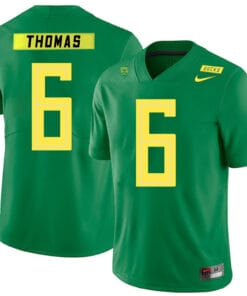 Oregon Ducks #6 De'Anthony Thomas College Football Jersey Green