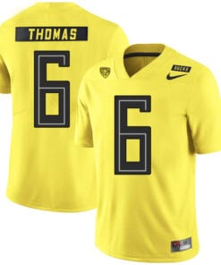 Oregon Ducks #6 De'Anthony Thomas College Football Jersey Yellow