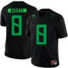 Oregon Ducks #8 Marcus Mariota College Football Jersey Black