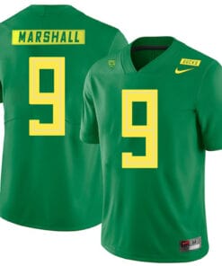 Oregon Ducks #9 Byron Marshall NCAA College Football Jersey Green