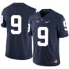Penn State Nittany Lions #9 Trace McSorley Football Jersey No Name Dark Blue