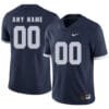 Custom Penn State Jersey Nittany Lions Football Dark Blue