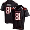 Texas Tech #81 Dave Parks NCAA College Football Jersey Black