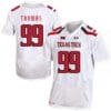 Texas Tech #99 Mychealon Thomas NCAA College Football Jersey White