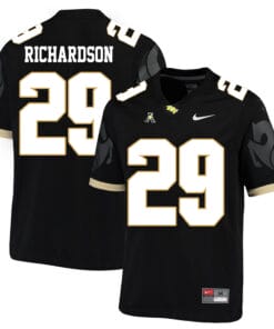UCF Knights #29 Cordarrian Richardson College Football Jersey Black