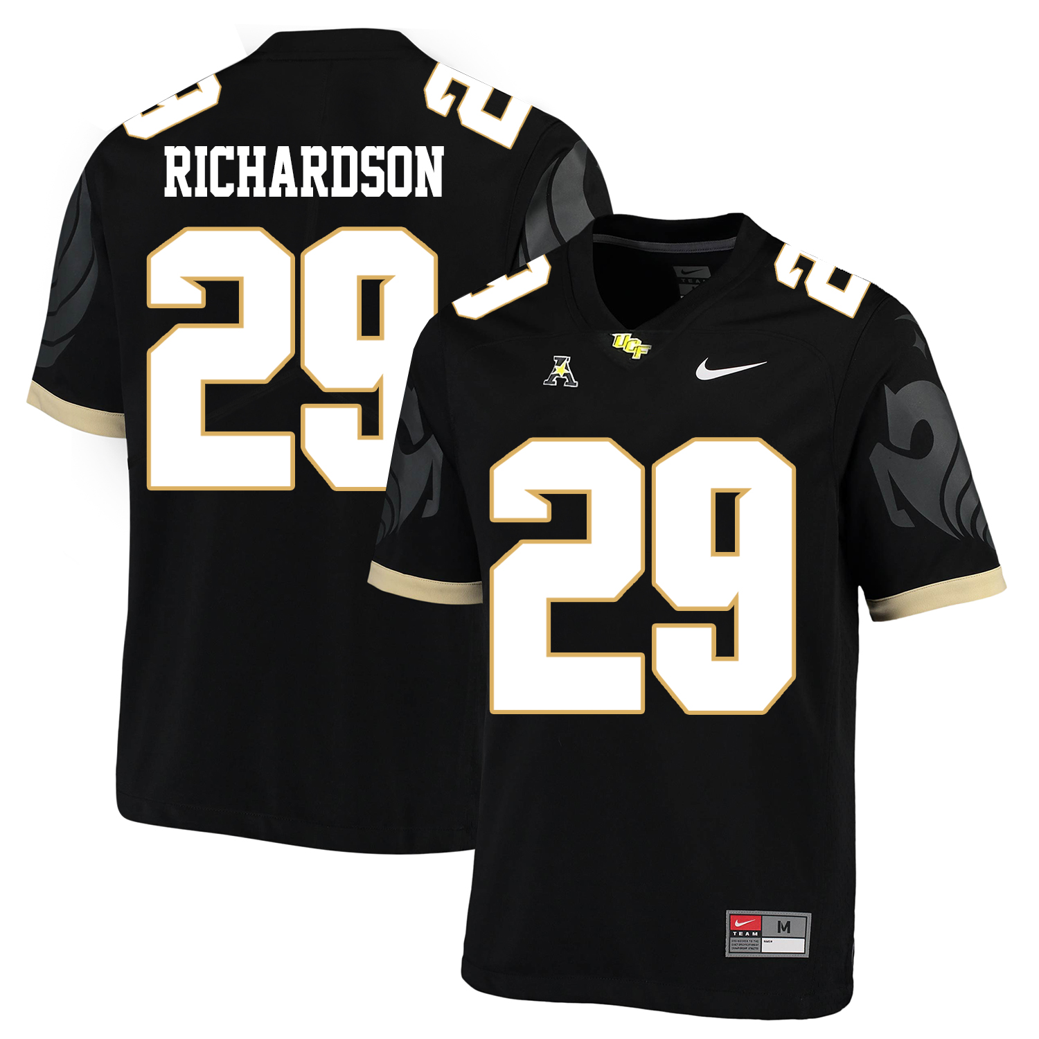 UCF Knights #29 Cordarrian Richardson College Football Jersey Black