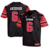 Utah Utes #6 Dres Anderson NCAA College Football Jersey Black